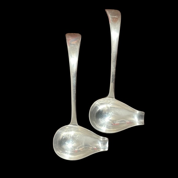 Unbranded Dining Silver Plate Epns Made In England Gravy Spoons